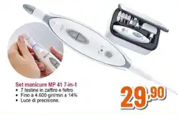 Expert beurer Set manicure MP 41 7-in-1 offerta