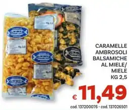 Vivo Supermercati Caramelle ambrosoli balsamiche al miele/ miele offerta