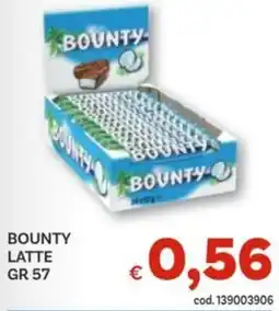 Vivo Supermercati Bounty latte offerta