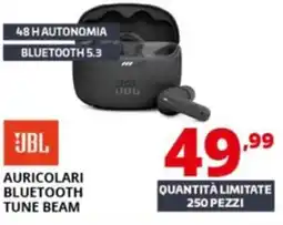 Comet Jbl auricolari bluetooth tune beam offerta