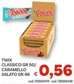 Vivo Supermercati Twix classico / caramello offerta