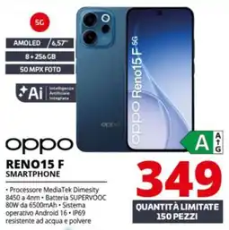 Comet oppo RENO15 F SMARTPHONE offerta