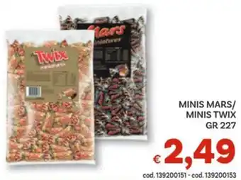 Vivo Supermercati Minis mars/ minis TWIX offerta