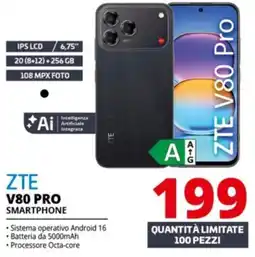 Comet ZTE V80 PRO SMARTPHONE offerta