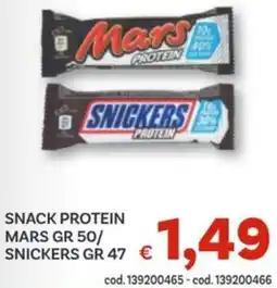 Vivo Supermercati Snack protein mars / snickers offerta
