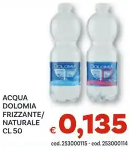 Vivo Supermercati Acqua dolomia frizzante/ naturale offerta