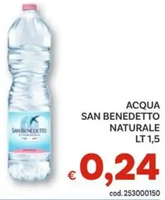 Vivo Supermercati Acqua SAN BENEDETTO NATURALE offerta