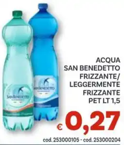 Vivo Supermercati Acqua san benedetto frizzante/ leggermente frizzante pet offerta