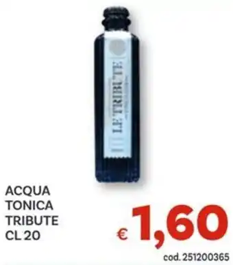 Vivo Supermercati Acqua tonica tribute offerta
