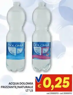 Vivo Supermercati Acqua dolomia frizzante/naturale offerta
