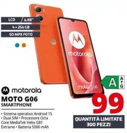 Comet motorola MOTO G06 SMARTPHONE offerta