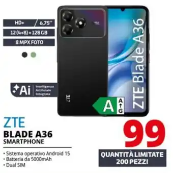 Comet ZTE BLADE A36 SMARTPHONE offerta