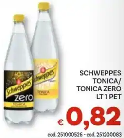 Vivo Supermercati Schweppes tonica/ tonica zero offerta