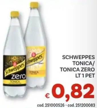 Vivo Supermercati Schweppes tonica/ tonica zero offerta
