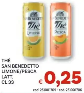 Vivo Supermercati Thè san benedetto limone/pesca offerta