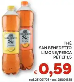 Vivo Supermercati Thè san benedetto limone/pesca offerta