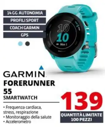 Comet Garmin forerunner 55 smartwatch offerta