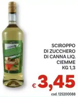 Vivo Supermercati Sciroppo di zucchero di canna liq. CIEMME offerta