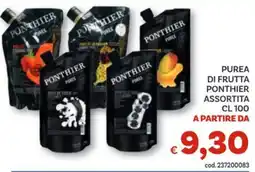 Vivo Supermercati Purea di frutta PONTHIER offerta