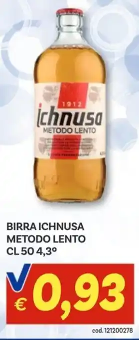 Vivo Supermercati Birra ichnusa metodo lento offerta