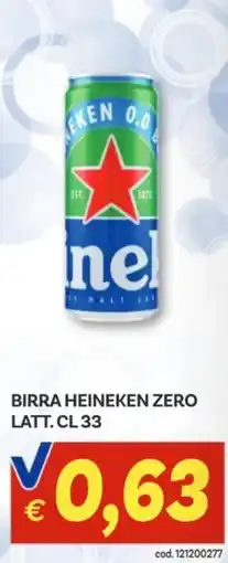 Vivo Supermercati Birra heineken zero offerta
