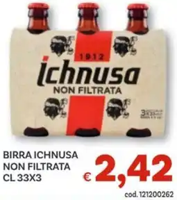 Vivo Supermercati Birra ichnusa non filtrata offerta