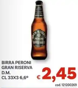 Vivo Supermercati Birra peroni gran riserva d.m. offerta