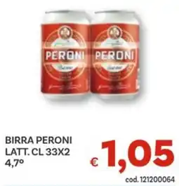Vivo Supermercati Birra peroni offerta