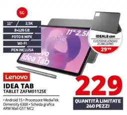 Comet Lenovo IDEA TAB TABLET ZAFM0112SE offerta