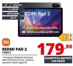 Comet Xiaomi REDMI PAD 2 TABLET offerta