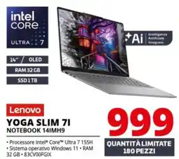 Comet Lenovo YOGA SLIM 71 NOTEBOOK 14IMH9 offerta