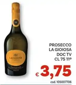 Vivo Supermercati Prosecco la gioiosa doc tv 11° offerta