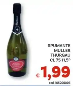 Vivo Supermercati Spumante muller thurgau 11,5° offerta