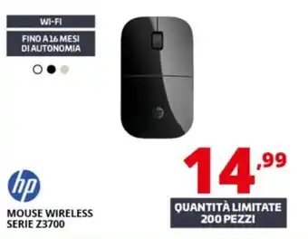 Comet Hp mouse wireless serie Z3700 offerta