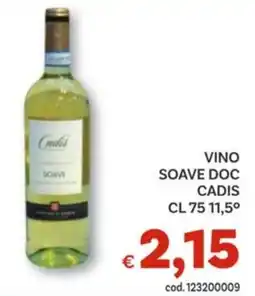 Vivo Supermercati Vino soave doc cadis 11,5° offerta
