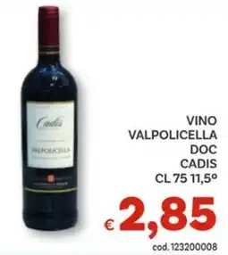Vivo Supermercati Vino valpolicella doc CADIS 11,5° offerta
