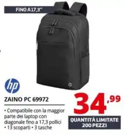 Comet hp ZAINO PC 69972 offerta