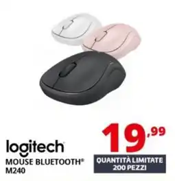 Comet Logitech mouse bluetooth M240 offerta
