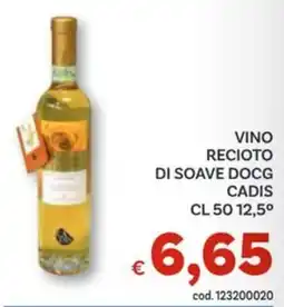 Vivo Supermercati Vino recioto di soave docg CADIS 12,5° offerta