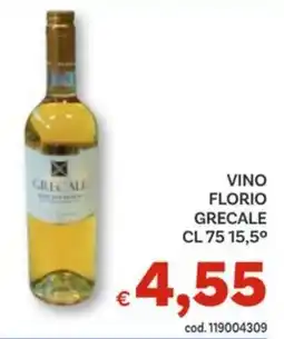 Vivo Supermercati Vino florio grecale 15,5° offerta