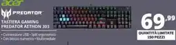 Comet Acer tastiera gaming predator aethon 303 offerta