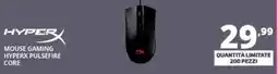 Comet Mouse gaming hyperx pulsefire core offerta
