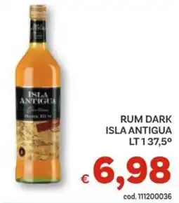 Vivo Supermercati Rum dark isla antigua 37,5° offerta