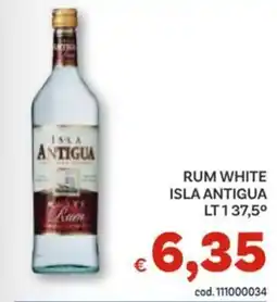 Vivo Supermercati Rum white isla antigua 37,5° offerta