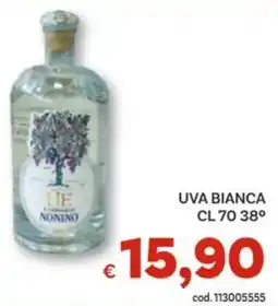 Vivo Supermercati Uva bianca 38° offerta