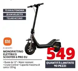 Comet Xiaomi monopattino elettrico scooter 6 pro eu offerta