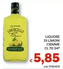 Vivo Supermercati Liquore di limoni ciemme 34° offerta