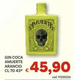 Vivo Supermercati Gin coca amuerte arancio 43° offerta