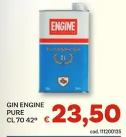 Vivo Supermercati Gin engine pure 42° offerta