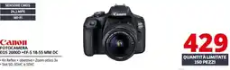 Comet Canon fotocamera EOS 2000D +EF-S 18-55 MM DC offerta
